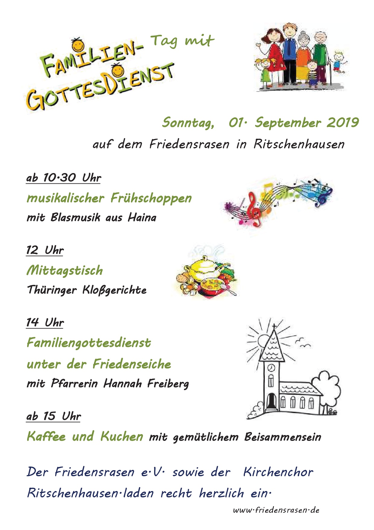 Flyer Familiengottesdienst